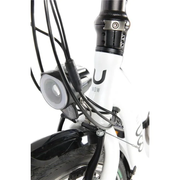 Elektrische vouwfiets U-Go Now Ei7 - lage instap - 20 inch - Nexus 7 speed - V brake - Pearl White