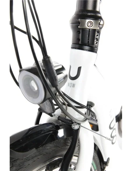 Elektrische vouwfiets U-Go Now Ei7 - lage instap - 20 inch - Nexus 7 speed - V brake - Pearl White