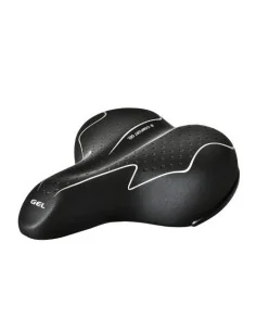 Fietszadel Wittkop Big Classic Gel met zadelstrop - zwart