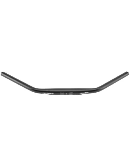 Stuur Ergotec Ladytown ø31.8mm x 620 mm 16 mm rise - zwart gezandstraald