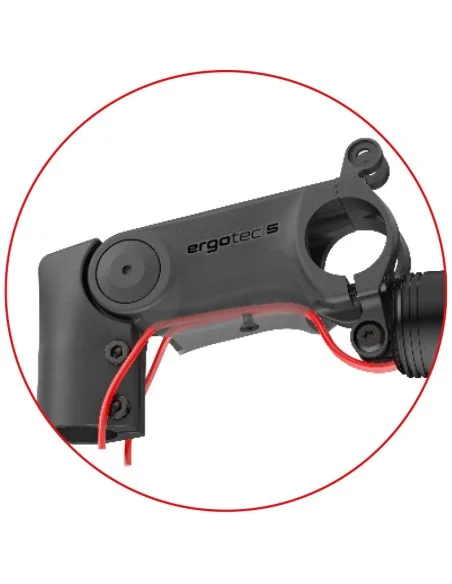 Stuurpen ahead Ergotec 50 XL SI ø28.6mm vork / 110mm / ø31.8mm - zwart