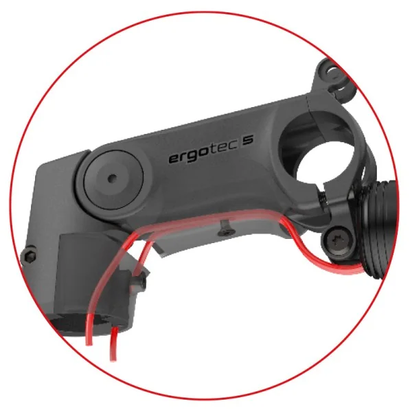 Stuurpen ahead Ergotec Sepia XL FI ø28.6mm / 110mm / ø31.8mm - zwart