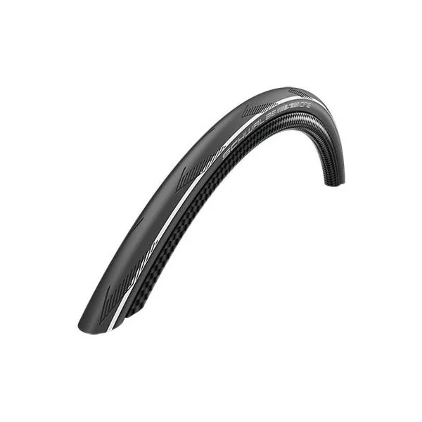 Vouwband Schwalbe One V-Guard 28 x 1.00" / 25-622 - zwart met een witte streep