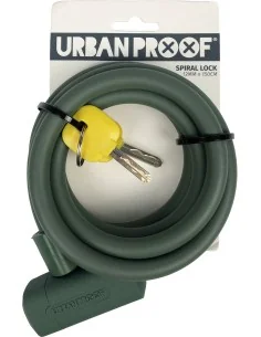 Spiraalslot Urban Proof Ø12mm x 150cm - mat groen