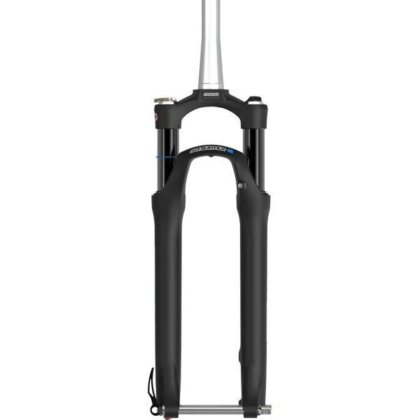 Voorvork 27.5" Suntour Mobie25 AIR LOR 1.5" 1-1/8" vorkbuis - PM remnokken - 75 mm veerweg