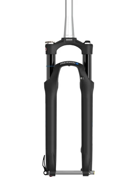 Voorvork 27.5" Suntour Mobie25 AIR LOR 1.5" 1-1/8" vorkbuis - PM remnokken - 75 mm veerweg