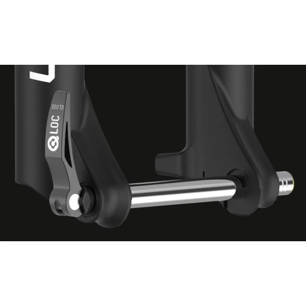 Voorvork 27.5" Suntour Mobie25 AIR LOR 1.5" 1-1/8" vorkbuis - PM remnokken - 75 mm veerweg