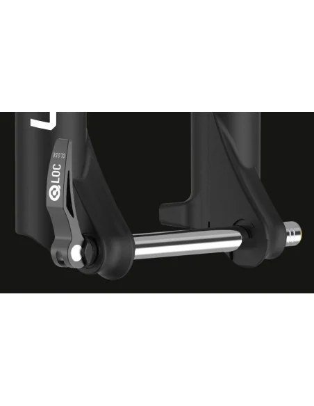 Voorvork 27.5" Suntour Mobie25 AIR LOR 1.5" 1-1/8" vorkbuis - PM remnokken - 75 mm veerweg