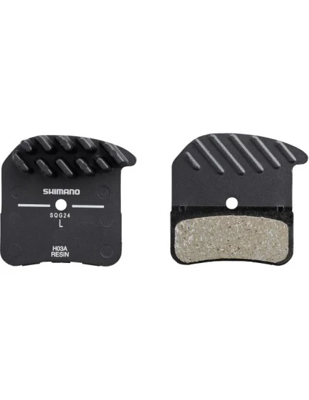 Schijfremblokset Shimano H03A Resin met koelvinnen
