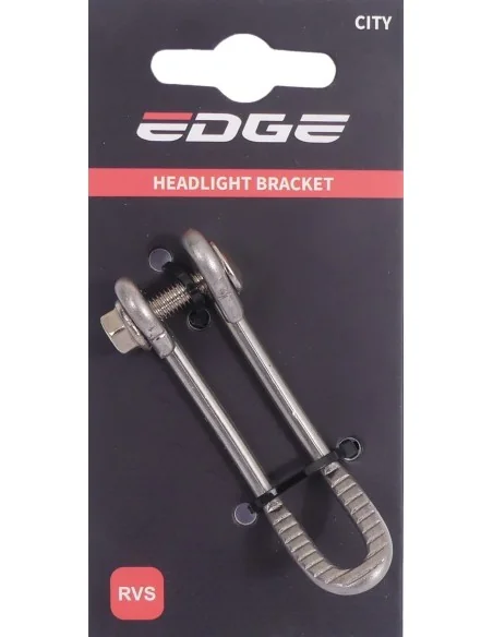 Lamphaak Edge City RVS op kroonbout