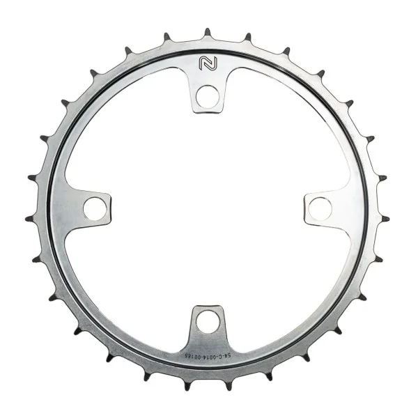 Kettingblad 46T Enduo Cargo 4-B 104-BCD Cl-45.5 / 53.0 - zilver