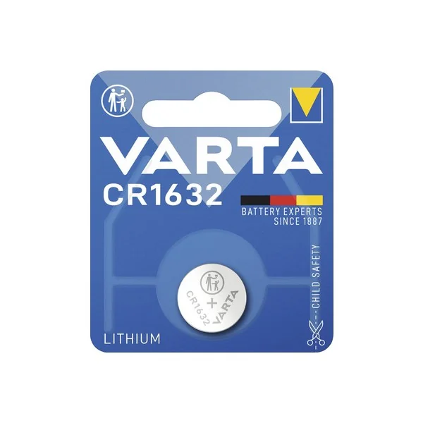 Knoopcel batterij Varta CR1632 Lithium 3V