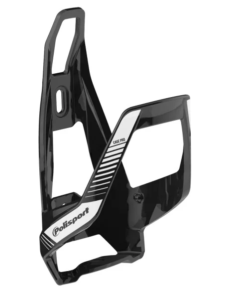 Bidonhouder Polisport Pro Evo - zwart/wit