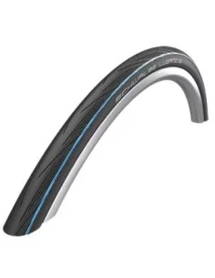 Buitenband Schwalbe Lugano 2 K-Guard 28 x 1.00" / 25-622 mm - zwart met blauwe strepen