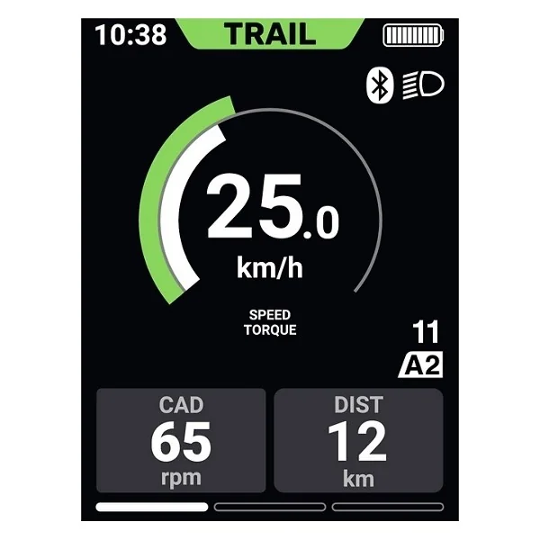 E-bike display / fietscomputer Shimano STEPS SC-E610 zonder houder