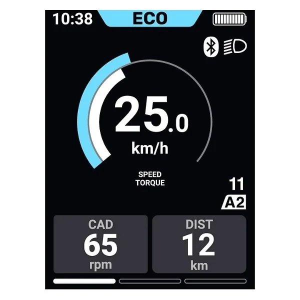 E-bike display / fietscomputer Shimano STEPS SC-E610 zonder houder