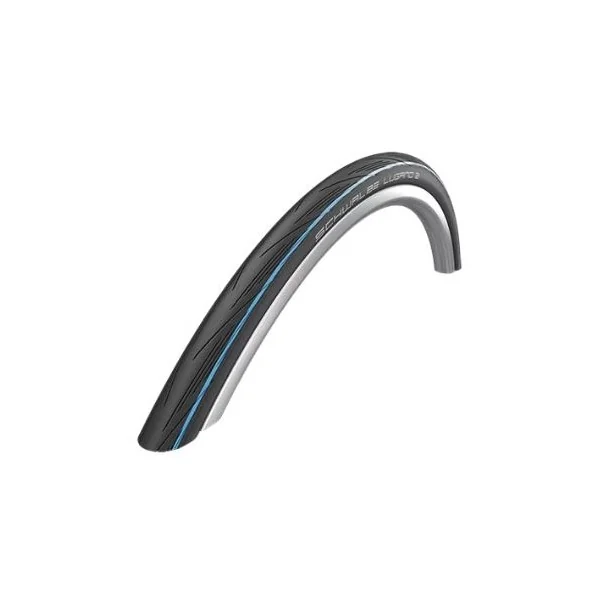 Vouwband Schwalbe Lugano 2 K-Guard 28 x 1.00" / 25-622 mm - zwart met blauwe strepen