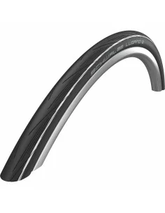 Buitenband Schwalbe Lugano 2 K-Guard 28 x 1.00" / 25-622 - zwart met witte strepen