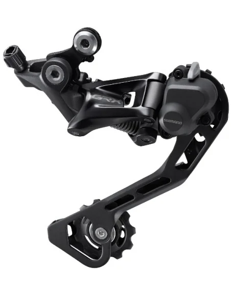 Achterderailleur 10-speed Shimano GRX RD-RX400 top normal - direct mount - Zwart
