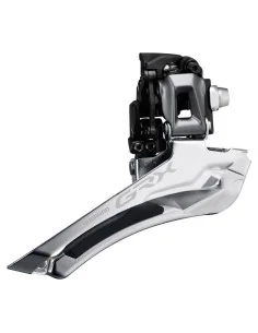 Voorderailleur 2 x 11-speed Shimano GRX FD-RX810 down pull - direct mount 46-50T - Zwart/Zilver
