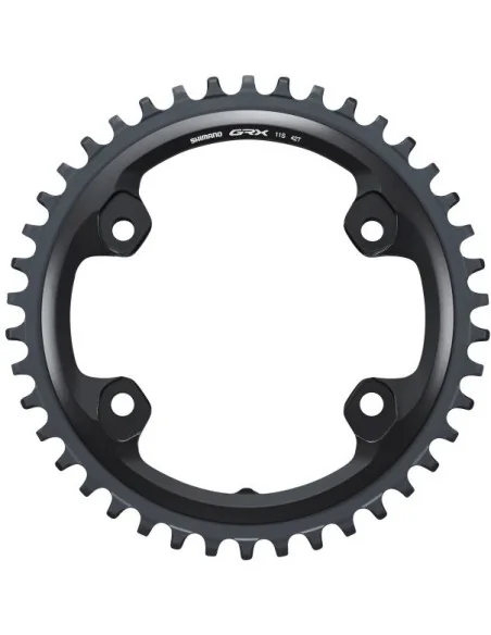 Kettingblad 42T Shimano GRX FC-RX810 1 x 11 speed - zwart