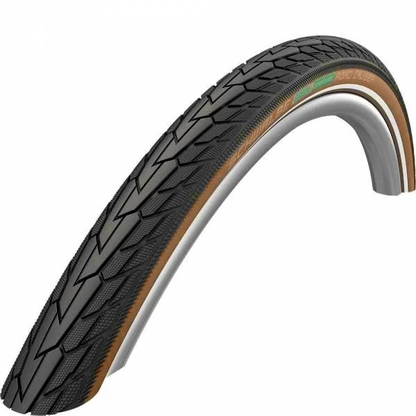 Buitenband Schwalbe Road Cruiser K-Guard 28 x 1.60" / 42-622 mm - zwart/coffee met reflectie