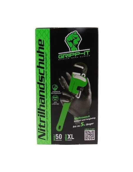 Handschoenen GRIPP-IT Nitril XL - doos à 50 stuks