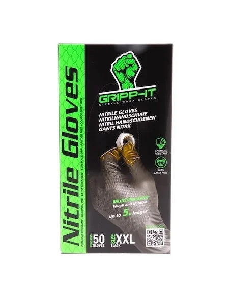 Handschoenen GRIPP-IT Nitril XXL - doos à 50 stuks