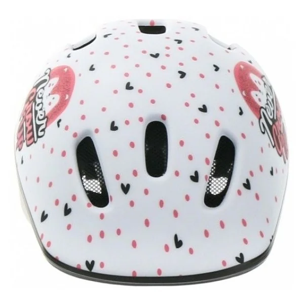 Fietshelm Polisport Hoggy XXS 44-48 cm - wit/mat roze