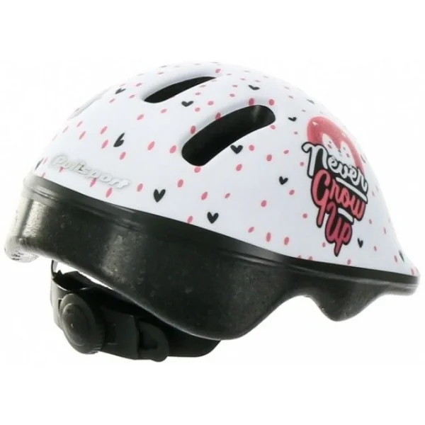 Fietshelm Polisport Hoggy XXS 44-48 cm - wit/mat roze