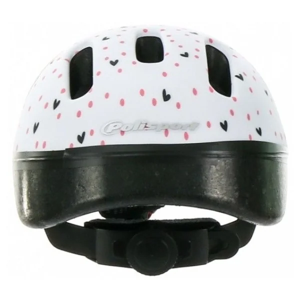 Fietshelm Polisport Hoggy XXS 44-48 cm - wit/mat roze