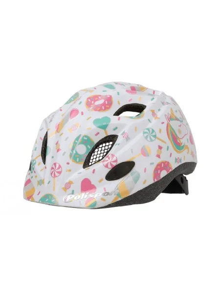 Fietshelm Polisport Lolipops XS 48-52 cm - wit
