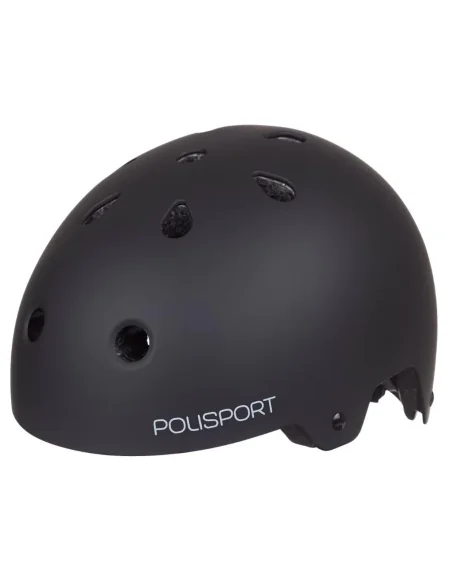 Fietshelm Polisport Urban Pro L 59-61 cm - zwart