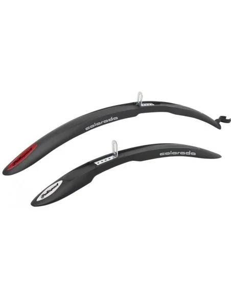 Spatbordset 26" Polisport Colorado - zwart