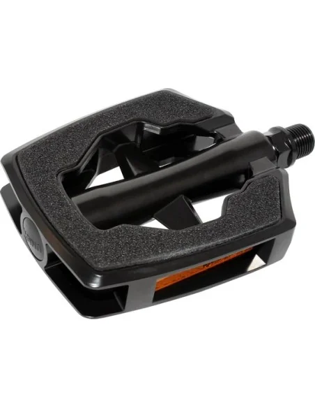 Pedalen Marwi SP-890 aluminium met sandblock - zwart