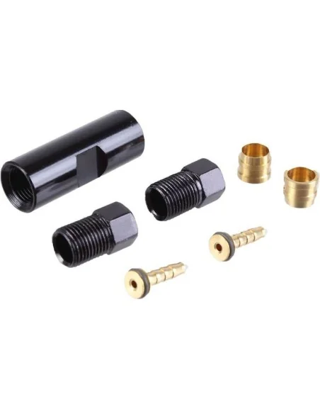 Hydraulische remleiding verlengkit ø5,0 Tektro incl 2x wartel/insert/olijf