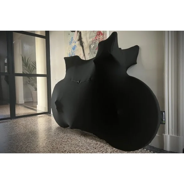 Fietssok DS Covers TRANSPORT - geschikt voor race- of gravelbikes - zwart