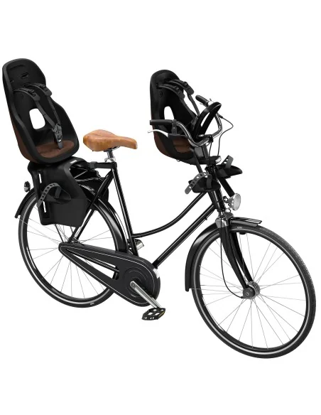 Kinderzitje achter Thule Yepp Nexxt 2 Maxi voor bagagedragerbevestiging - chocolate brown