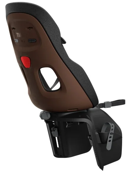 Kinderzitje achter Thule Yepp Nexxt 2 Maxi voor bagagedragerbevestiging - chocolate brown