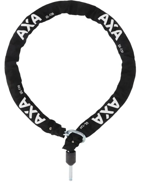 Set Ringslot Axa Imenso XL met uitneembare sleutel +insteekketting Axa ULC 130 + zadeltas - zwart