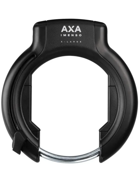 Set Ringslot Axa Imenso XL met uitneembare sleutel +insteekketting Axa ULC 130 + zadeltas - zwart