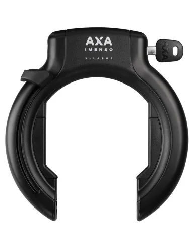 Set Ringslot Axa Imenso XL met uitneembare sleutel +insteekketting Axa ULC 130 + zadeltas - zwart