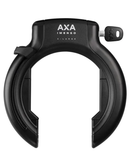 Set Ringslot Axa Imenso XL met uitneembare sleutel +insteekketting Axa ULC 130 + zadeltas - zwart