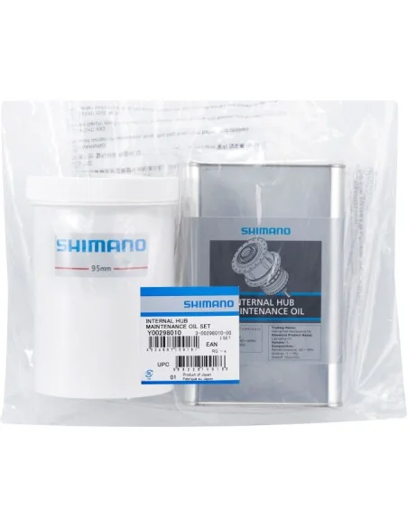 Naafolie met dompelbus voor interne naaf Shimano (1 liter)