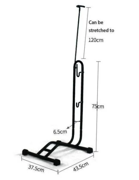 Opbergstandaard Edge L-Stand voor 1 fiets