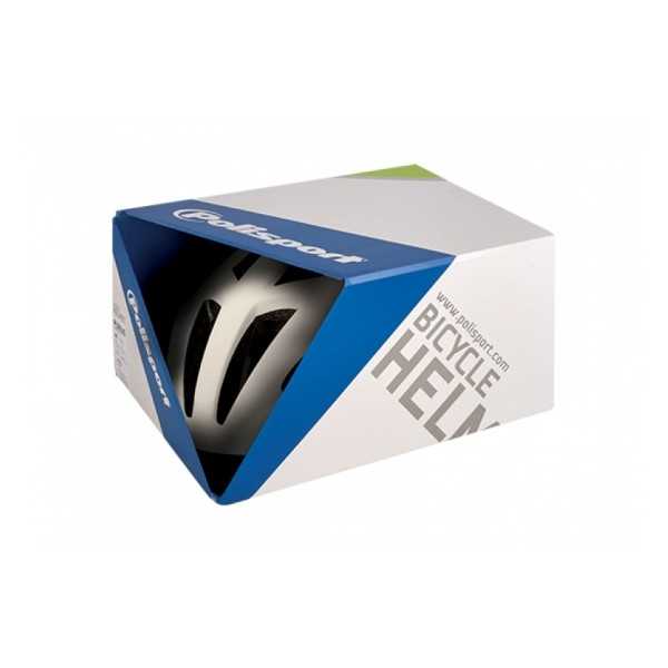 Fietshelm Polisport City'Go M (52-59cm) - mat creme