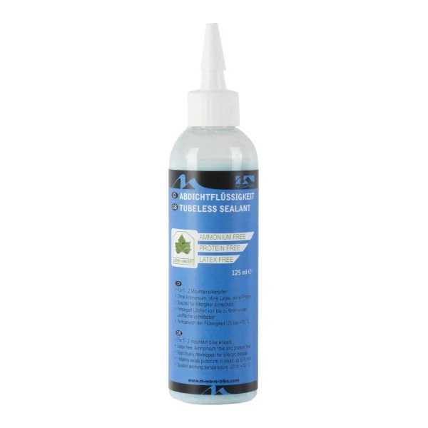 Tubeless Sealant M-Wave in hervulbaar flesje - 125ml