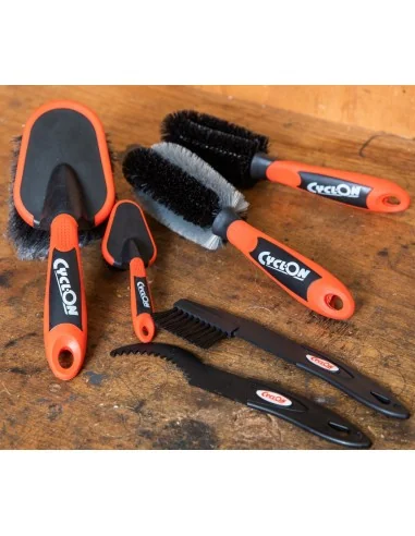 Cyclon Poetsborstelset 6-delig