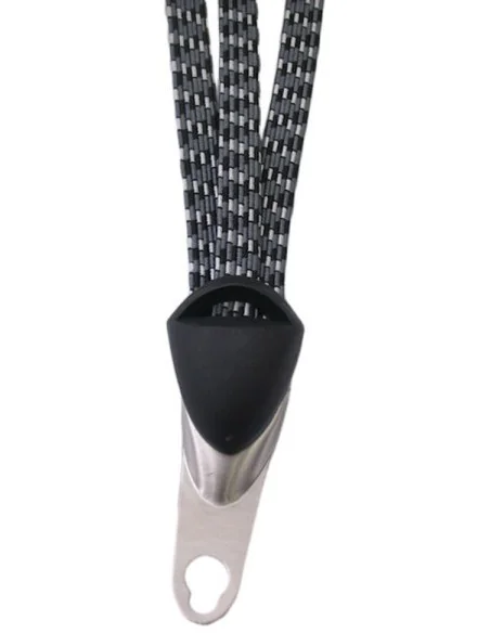 Triobinder Bibia City met universele RVS beugel - zwart/grijs