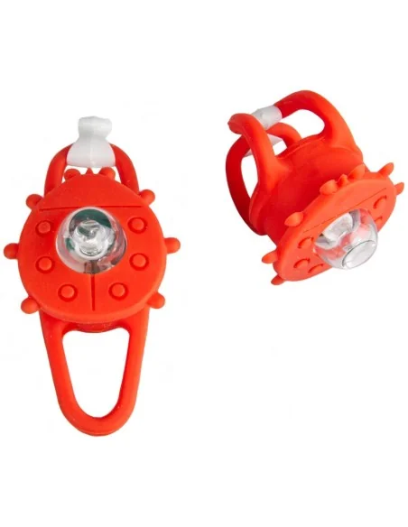 Verlichtingsset LED PexKids Vlinder met siliconen strap - rood
